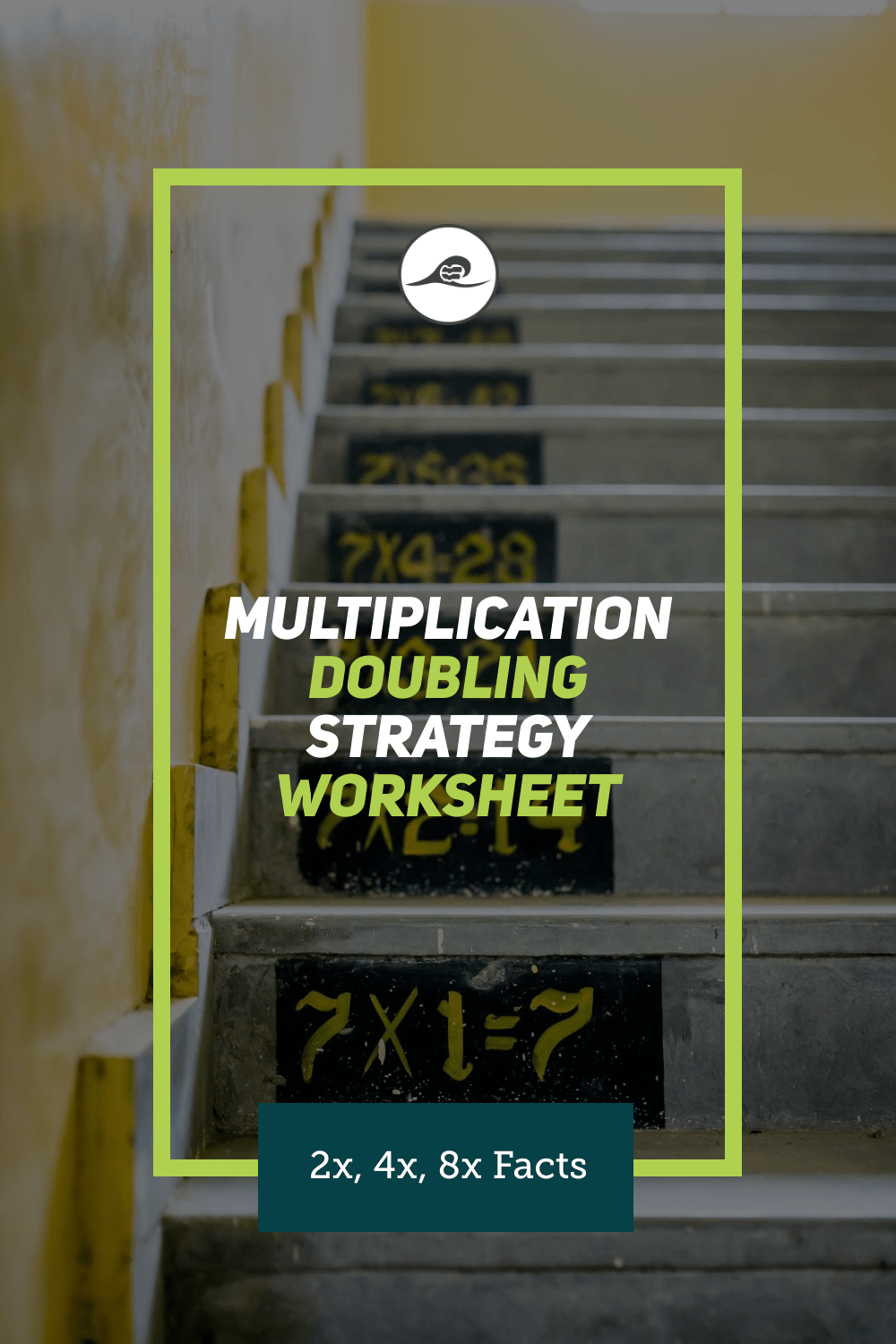 Doubling Multiplication Strategy Worksheets 4x